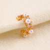 Wholesale Unisex Geometric Copper Goldplated Ear Clips