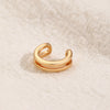 Wholesale Unisex Geometric Copper Goldplated Ear Clips