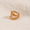 Wholesale Unisex Geometric Copper Goldplated Ear Clips