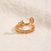 Wholesale Unisex Geometric Copper Goldplated Ear Clips