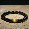 Wholesale Unisex Geometric Handmade Volcanic Stone Bracelet