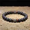 Wholesale Unisex Geometric Handmade Volcanic Stone Bracelet