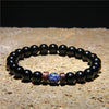 Wholesale Unisex Geometric Handmade Volcanic Stone Bracelet