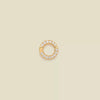 Wholesale Unisex Geometric Round Oval Necklace Electroplated 18K Gold Color Retention Copper Stainless Steel
