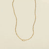 Wholesale Unisex Geometric Round Oval Necklace Electroplated 18K Gold Color Retention Copper Stainless Steel