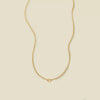 Wholesale Unisex Geometric Round Oval Necklace Electroplated 18K Gold Color Retention Copper Stainless Steel