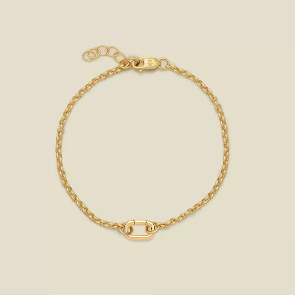 Wholesale Unisex Geometric Round Oval Necklace Electroplated 18K Gold Color Retention Copper Stainless Steel