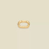Wholesale Unisex Geometric Round Oval Necklace Electroplated 18K Gold Color Retention Copper Stainless Steel