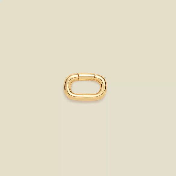 Wholesale Unisex Geometric Round Oval Necklace Electroplated 18K Gold Color Retention Copper Stainless Steel