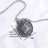 Wholesale Unisex Geometric Stainless Steel And Titanium Steel Polish Pendant Necklace