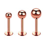 Wholesale Unisex Geometric Stainless Steel Electroplated Lip And Ear Bone Puncture Jewelry