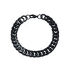 Wholesale Unisex Geometric Stainless Steel Hiphop Punk Trendy Cuban Chain Bracelet With Sixsided Grinding And Electroplating