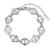Wholesale Unisex Geometric Stainless Steel Real Gold Plated Necklaces And Bracelets With Original Design