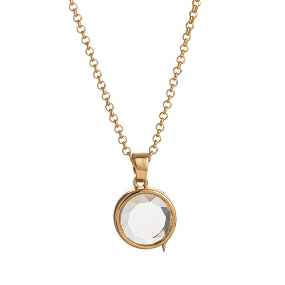 Wholesale Unisex Geometric Titanium Steel Copper Electroplated Openable Hollow Design Photo Box Pendant With 18K Gold Color Retention