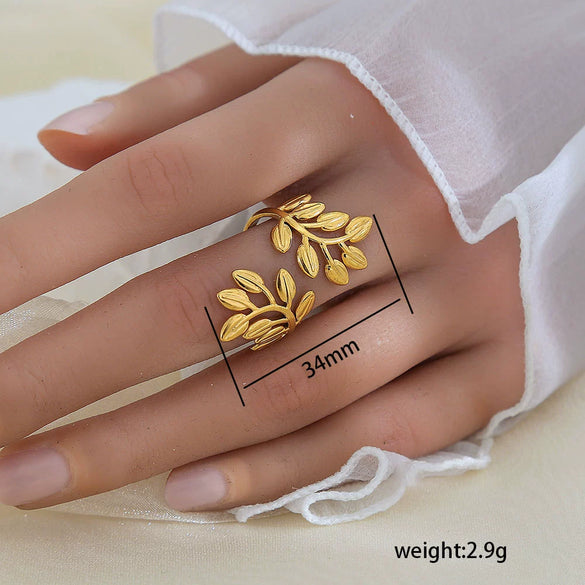 Wholesale Unisex Geometric Titanium Steel Electroplated Ring