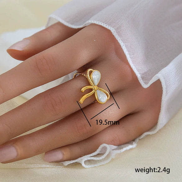 Wholesale Unisex Geometric Titanium Steel Electroplated Ring