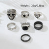 Wholesale Unisex Geometric Zinc Alloy Electroplated Ring