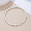 Wholesale Unisex Handmade Imitation Pearl Bracelet With Letters Numbers Text
