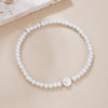 Wholesale Unisex Handmade Imitation Pearl Bracelet With Letters Numbers Text