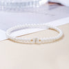 Wholesale Unisex Handmade Imitation Pearl Bracelet With Letters Numbers Text