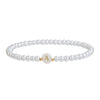 Wholesale Unisex Handmade Imitation Pearl Bracelet With Letters Numbers Text