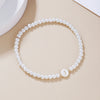 Wholesale Unisex Handmade Imitation Pearl Bracelet With Letters Numbers Text