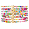 Wholesale Unisex Handmade Love Bracelet With Rice Beads Alloy