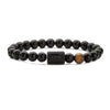 Wholesale Unisex Handmade Twelve Constellation Agate Elastic Bracelet
