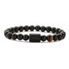 Wholesale Unisex Handmade Twelve Constellation Agate Elastic Bracelet