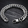 Wholesale Unisex Heart Shape Titanium Steel Bracelet With Baking Varnish Treatment For Bodybuilding Men