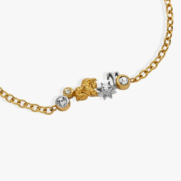 Wholesale Unisex Heart Shape Twelve Zodiac Sign Pendant Necklace With Stainless Steel And Copper Electroplated