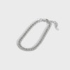 Wholesale Unisex Hip Hop Stainless Steel Cuban Chain Bracelet With Geometric Design And Stainless Steel Color Treatment
