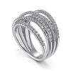 Wholesale Unisex Hiphop Style Copper Geometric Line Winding Ring And Women's Irregular Multilayer Geometric Zircon Bracelet