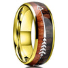 Wholesale Unisex Ins Style Geometric Stainless Steel Arrow Ring With Electroplating