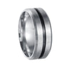 Wholesale Unisex Jewelry Geometric Stainless Steel Ring Electroplating