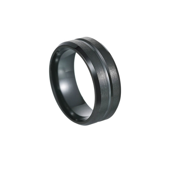 Wholesale Unisex Jewelry Geometric Stainless Steel Ring Electroplating