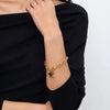 Wholesale Unisex Jewelry Set Stainless Steel Titanium Steel Electroplated Star Sun And Moon Clouds Universe Pattern Necklace And Bracelet