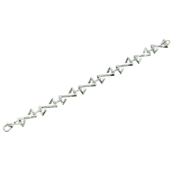 Wholesale Unisex Letter Z Titanium Steel Bracelet With Electroplating Design