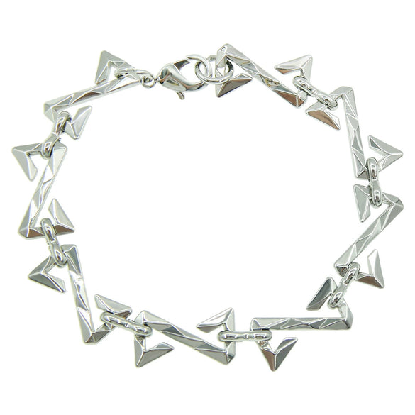 Wholesale Unisex Letter Z Titanium Steel Bracelet With Electroplating Design