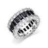 Wholesale Unisex Minimalist Geometric Copper Zircon Electroplated Ring