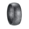 Wholesale Unisex Minimalist Geometric Distressed Stainless Steel Ring Jewelry