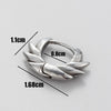 Wholesale Unisex Piercing Earrings Stainless Steel Cast Dragon Totem Geometric Pattern Punk Style Polished