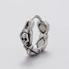 Wholesale Unisex Piercing Earrings Stainless Steel Cast Skull Cross Fashion Retro Polished