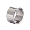 Wholesale Unisex Punk Style Geometric Titanium Steel Ring With Electroplating Treatment