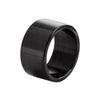 Wholesale Unisex Punk Style Geometric Titanium Steel Ring With Electroplating Treatment