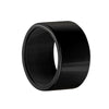 Wholesale Unisex Punk Trendy Titanium Steel Ring With Geometric Design And Electroplating