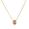 Wholesale Unisex Retro Geometric Titanium Steel Stainless Steel 18K Gold Plated Necklace