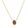Wholesale Unisex Retro Geometric Titanium Steel Stainless Steel 18K Gold Plated Necklace