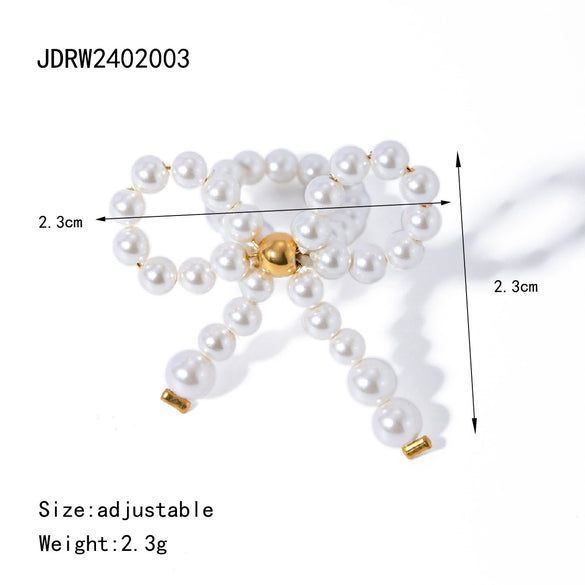 Wholesale Unisex Rings Stainless Steel Geometric Electroplated Titanium Steel Hand Jewelry