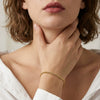 Wholesale Unisex Simple Geometric Silver Electroplated Dragon Bone Chain Woven Bracelet Jewelry